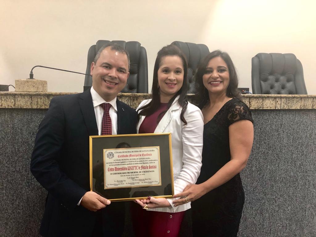 Centro Universitário UniFTC recebe Certificado de Empresa Cidadã