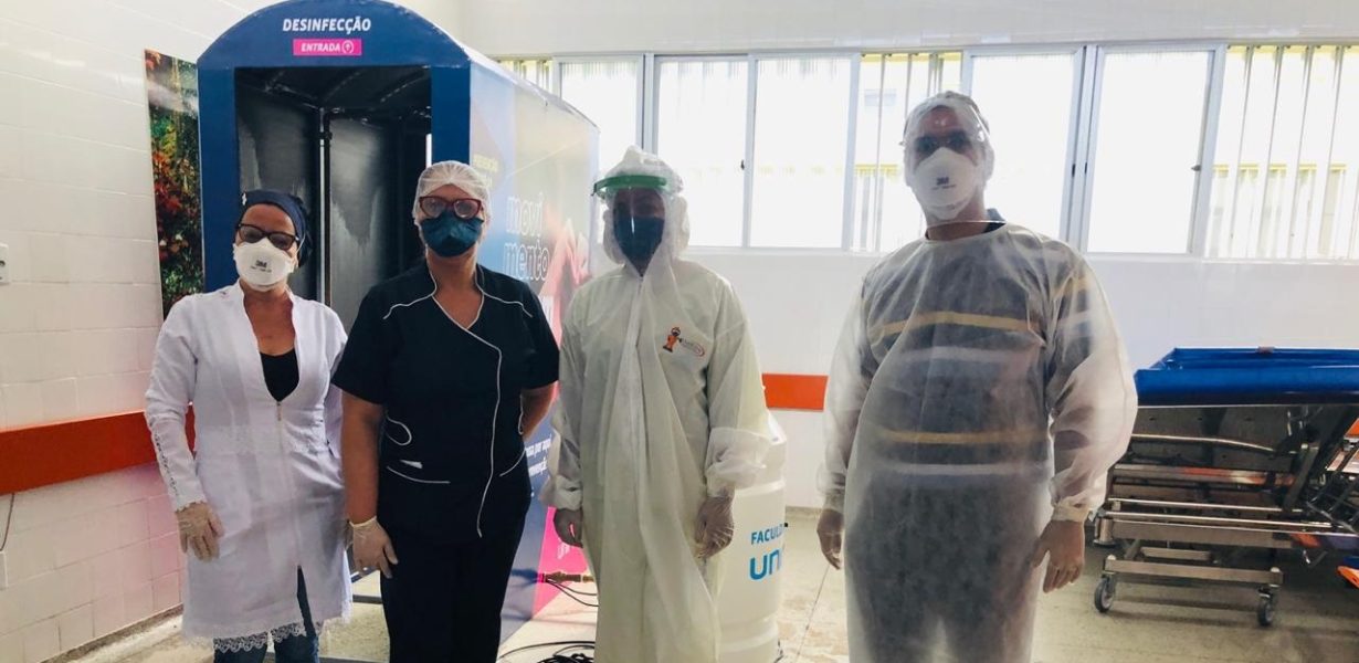 UniFTC doa cabine desinfectante para Hospital de Base de Itabuna