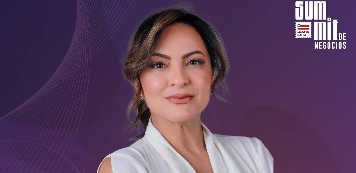 Conselheira da Rede UniFTC, Milena Oliveira, media painel no Summit Made In Bahia