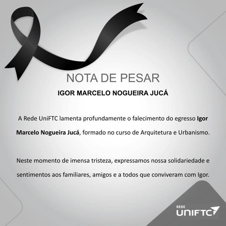 NOTA DE PESAR